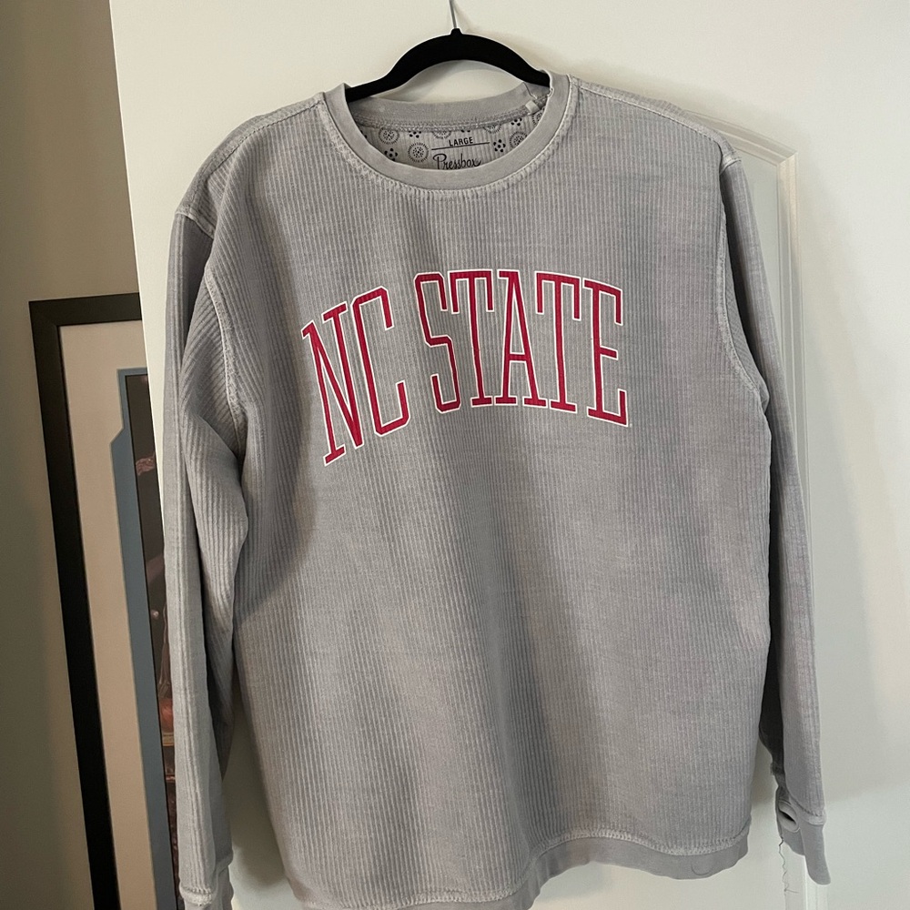 Gray NC State WoneSweater